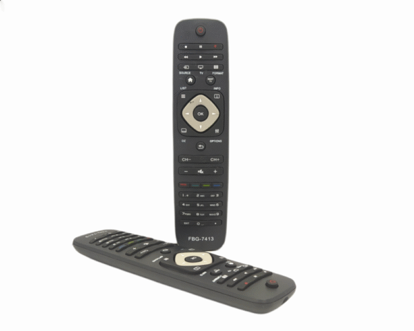 Controle Remoto Compatível com PHILIPS Smart TV Modelos LCD LED HD 3D FBG-7413