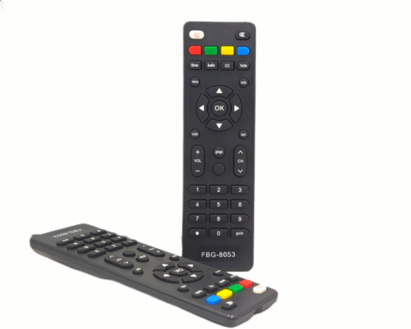 Controle Remoto Compatível com Conversor Positivo STB, Multilaser e intelBras FBG-8053