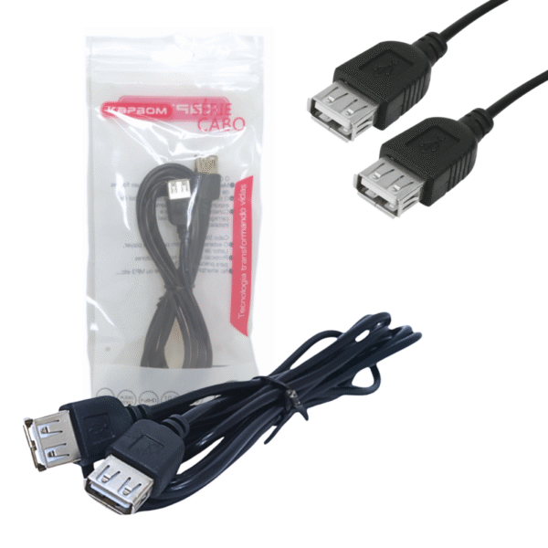Cabo Extensor USB / USB Tipo Fêmea de 2 metros Kapbom KAP-UH022